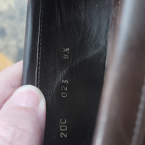 PRADA Brown Genuine Leather Men's Loafer's 8.5 - Picture 9 of 9